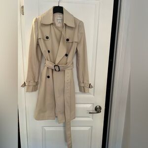 Club Monaco Trench Coat ( worn once for an event)